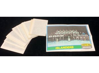 1980-81 Topps Hockey Posters Complete Set