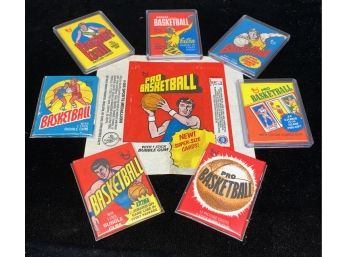 Vintage Basketball Wrapper Collection