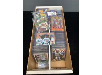 Shoe Box Of Mike Piazza And Mo Vaughn Cards