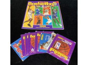 1994-95 Panini Basketball Sticker Album With Packs