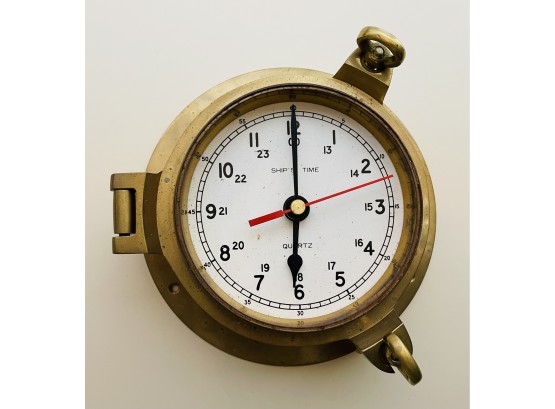 Vintage Ships Clock