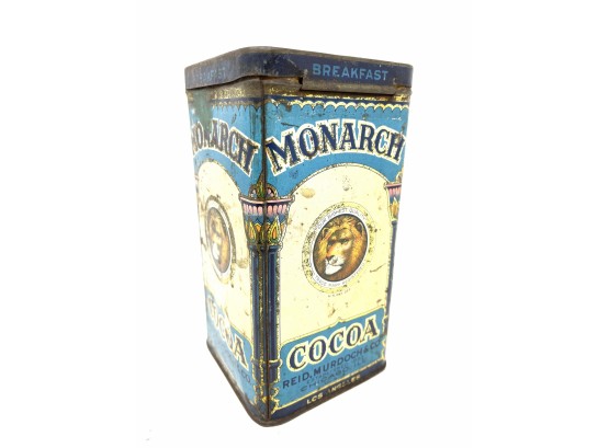 Vintage Monarch Cocoa Tin