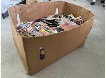 Large Box Of Mixed Sports Cards