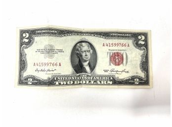 1953 Two Dollar Bill