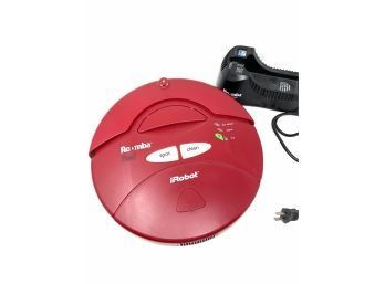 Irobot Roomba Red With Charging Base