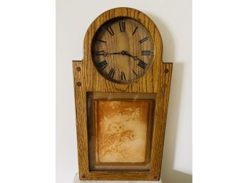 Vintage Owl Clock