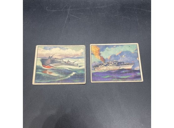 2 1939 Gum The World In Arms Cards