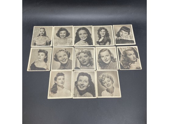 1948 Bowman Movie Stars Cards