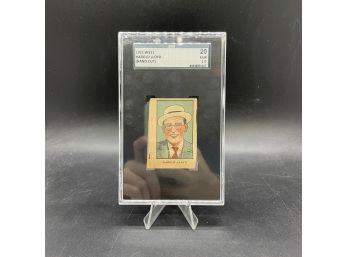 1921 W551 Harold Lloyd SGC Fair 1.5