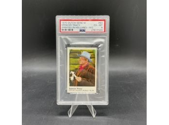 1970 Dutch Serie Spencer Tracy PSA EX-mT6 Only PSA Graded Card! Hard To Find !