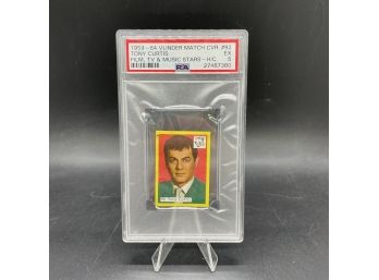 1959-64 Vlinder Match Tony Curtis PSA EX 5 One Of A Kind ! Only PSA Graded Card!