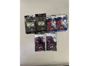 Star Wars & Spiderman Card Packs Opened See Photos For Details