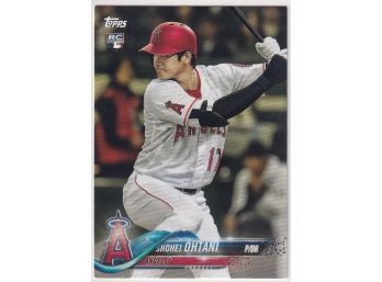 2018 Topps Shohei Ohtani Rookie Card