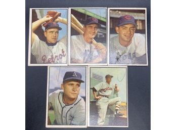 1953 Bowman Color Cards