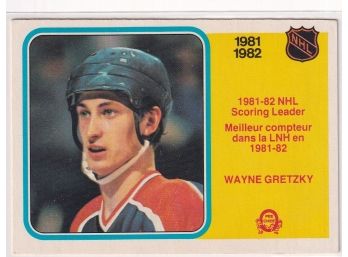1982 O-pee-chee Wayne Gretzky