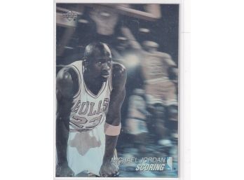 1991-92 Upper Deck Michael Jordan Score Hologram Card