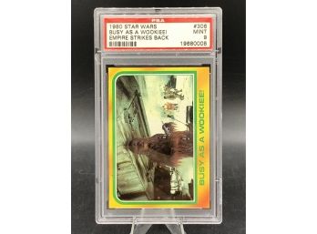 1980 Star Wars Busy As A Wookiee! Empire Strikes Back PSA Mint 9