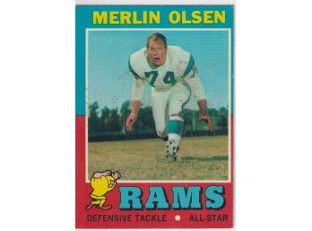1971 Topps Merlin Olsen