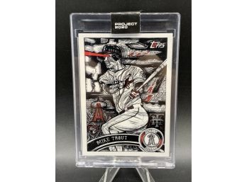 2020 Topps Mmxx Project 2011 Topps Mike Trout Designed By Jk5