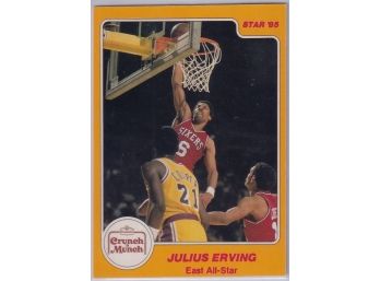 1985 Star Julius Erving Crunch 'n Munch
