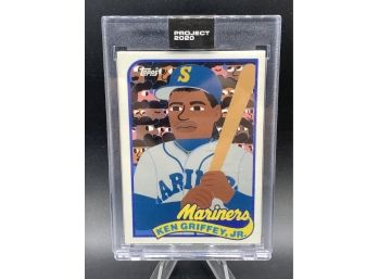 2020 Topps Mmxx Project 1989 Topps Ken Griffey Jr Designed By Keith Shore