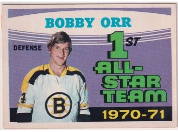 1971-72 O-pee-chee Bobby Orr All Star