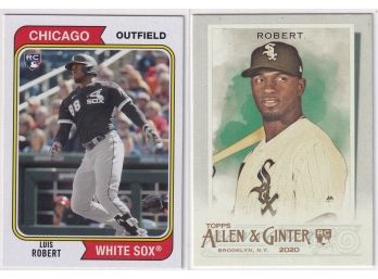 2 Luis Robert Baseball Cards