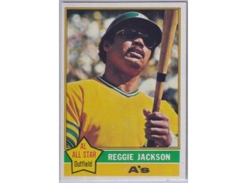 1976 Topps Reggie Jackson All Star
