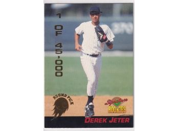 1994 Signature Rookies Derek Jeter Rookie Card 1 Of 45,000