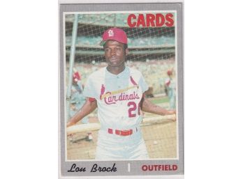 1970 Topps Lou Brock