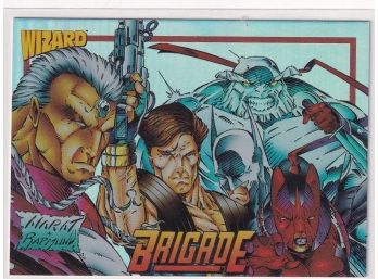 1993 Wizard Brigade Promo Card