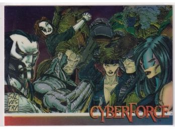 1993 Wizard Cyberforce Card