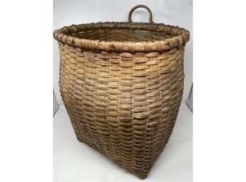 Antique Vintage 1940s Large Adirondack Pack Basket- Beautiful !!!!