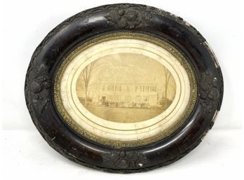 Antique Oval Frame (1)