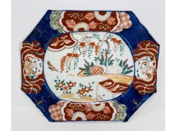 19th Century Japanese Imari Porcelain Hand Painted Platter