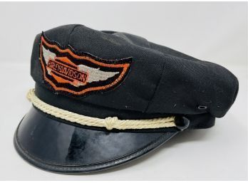 1950s Harley Davidson Authentic Captains Hat Size 7 3/8