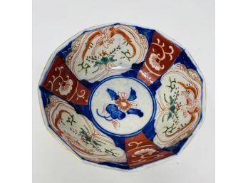 19th Century Imari Hand Painted Porcelain Bowl