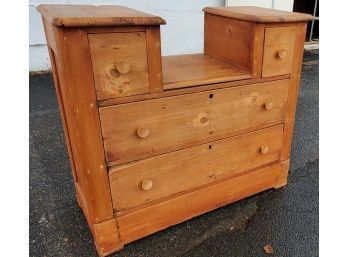 Antique Pine Four Drawer Dresser