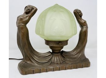 Art Deco Figural Lamp