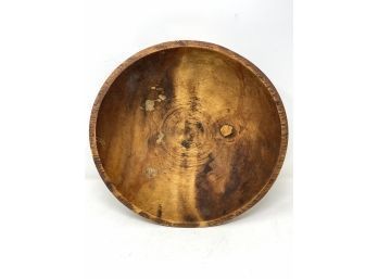 Large Antique Dough Bowl