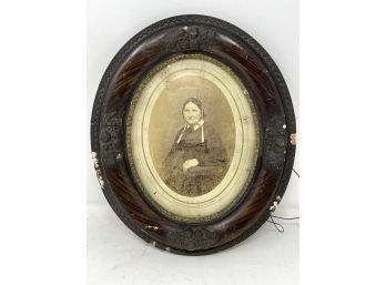 Antique Oval Frame (2)