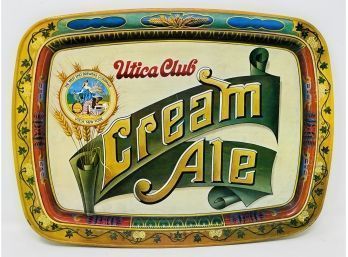 Utica Club Cream Ale Rectangular Beer Tray