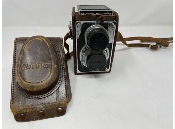 Vintage Ricohflex Model III Ricoh Anastigmat 1 3.5 F  80mm No. 57178C & No. 52817C With Original Case