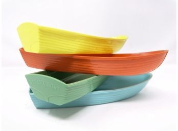 Vintage Mid Century Banana Boats