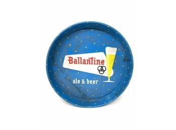 Vintage Ballentine Ale And Beer Tray