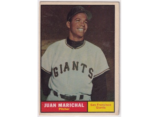 1961 Topps Juan Marichal Rookie Card