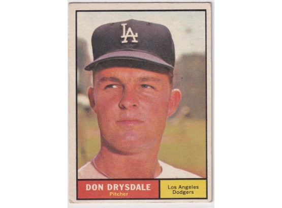 1961 Topps Don Drysdale