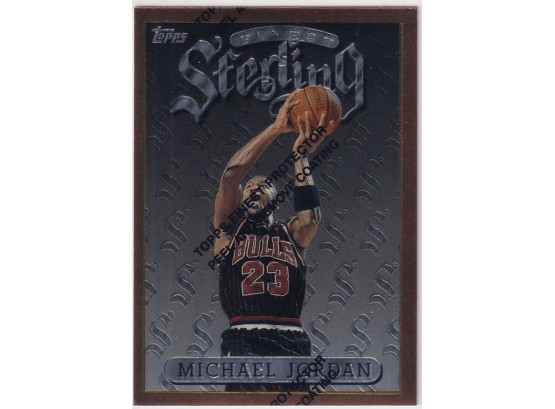 1996 Topps Finest Michael Jordan Sterling