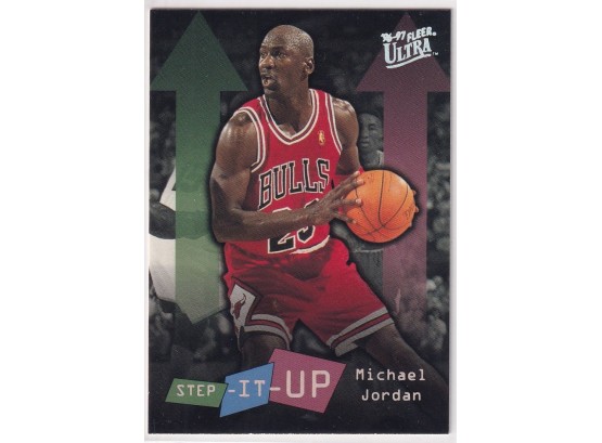 1996-97 Fleer Ultra Michael Jordan Step-It-Up