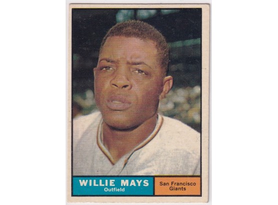 1961 Topps Willie Mays